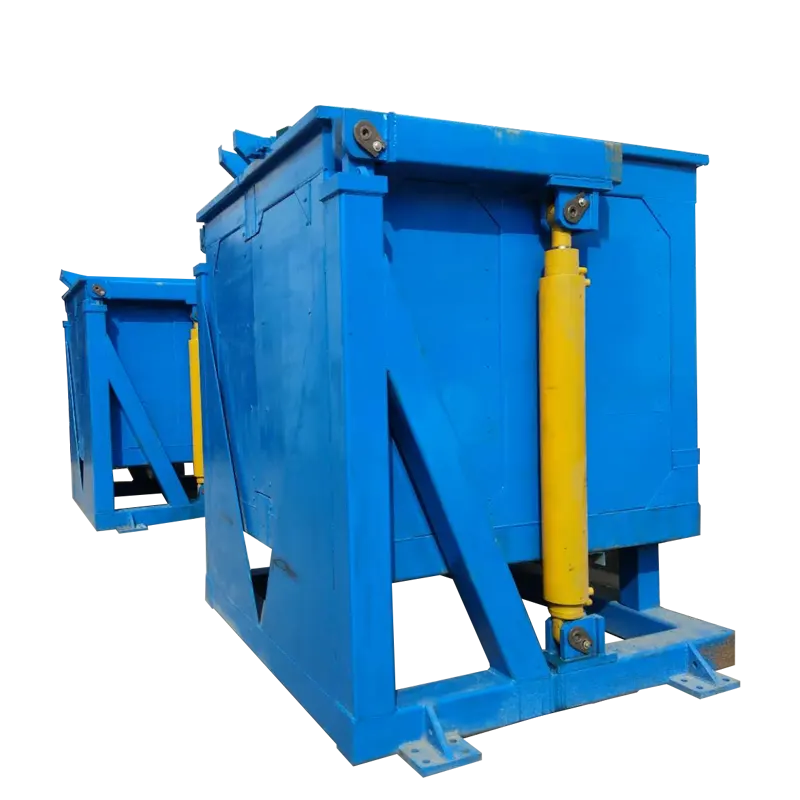 3T Hydraulic Tilting Medium Frequency Induction Melting Furnace